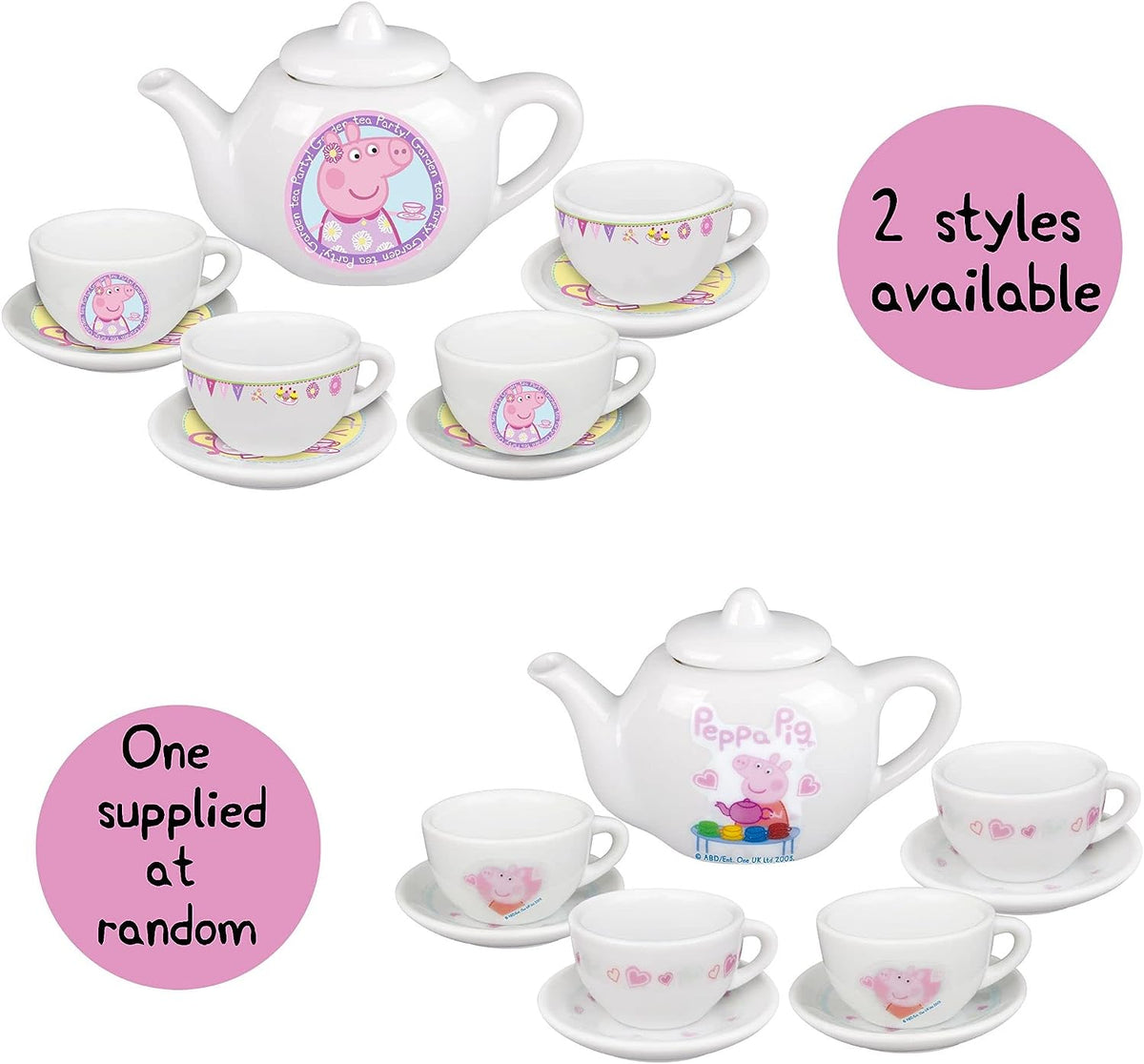 Peppa Pig Porcelain Tea Set Kitchens &amp; Household