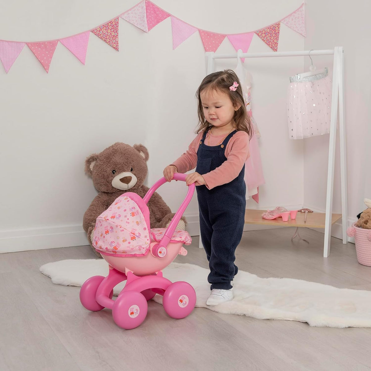 Peppa Pig 4-IN-1 My First Dolls Pram Prams