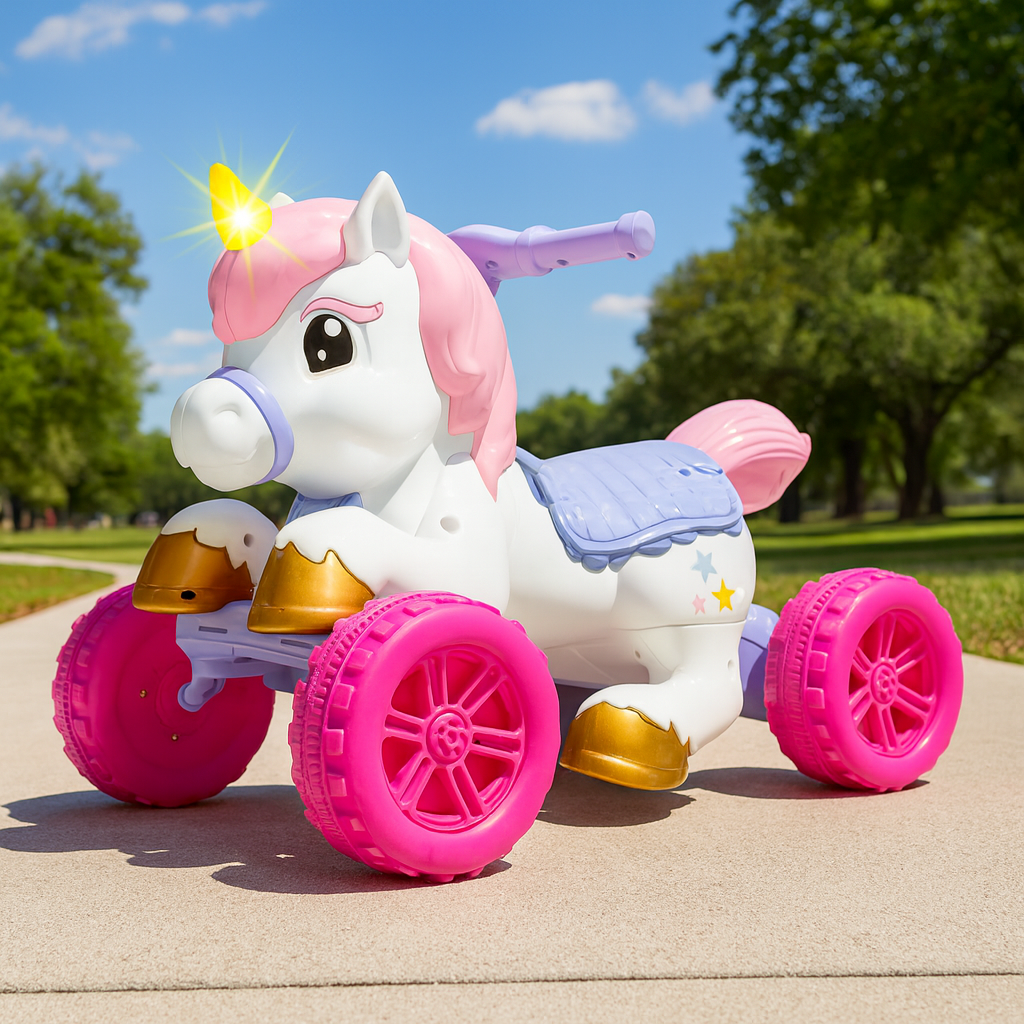 ATOM Quad Bike Ride-On - Unicorn