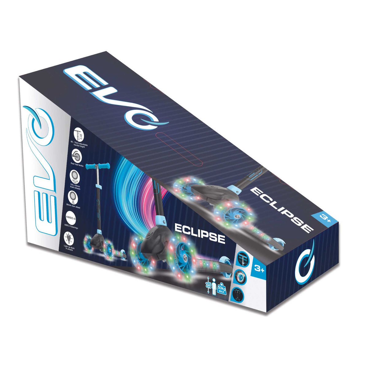 EVO Eclipse Light Up Scooter - Blue Scooters