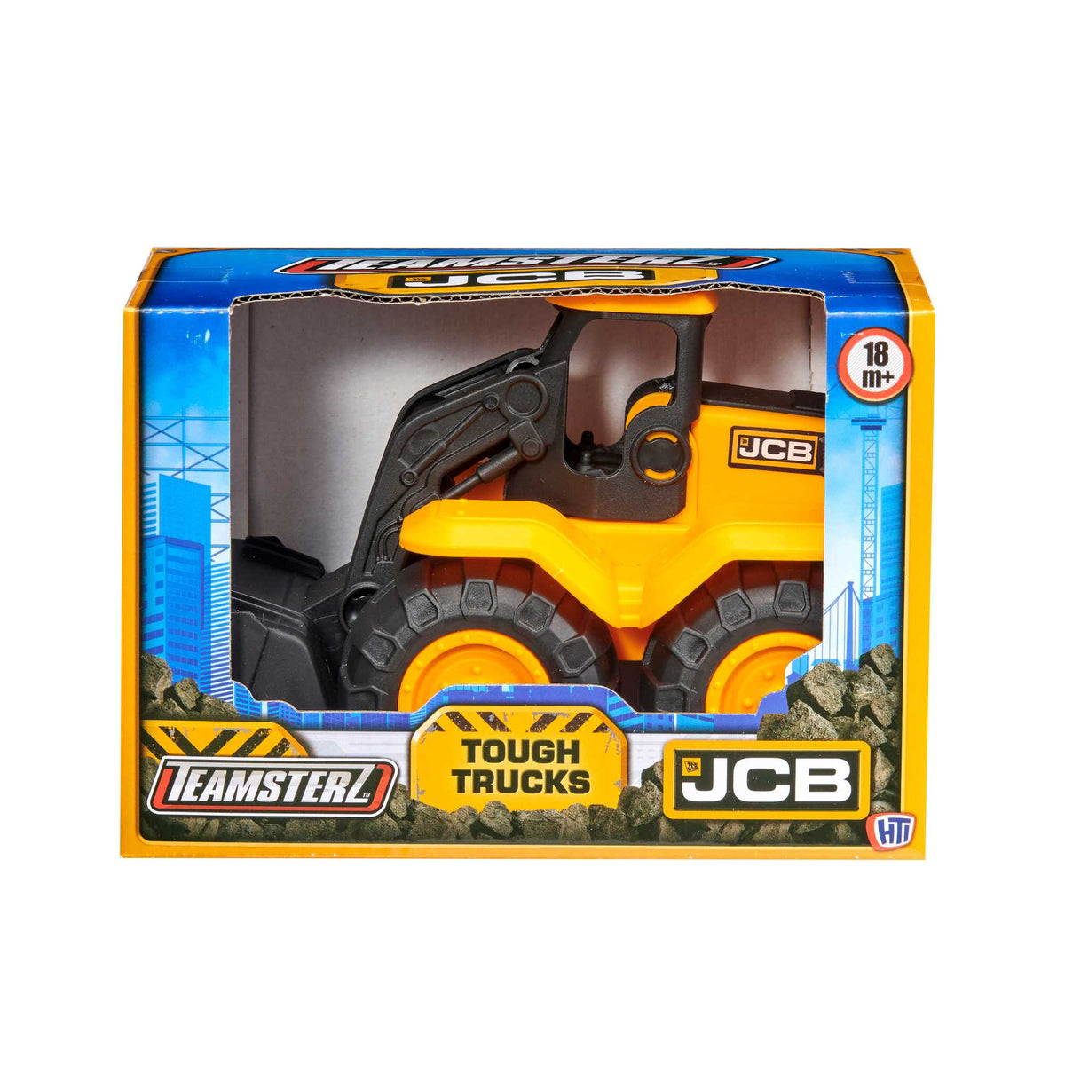 Teamsterz JCB 7&quot; Wheel Loader Construction Truck Construction Vehicles
