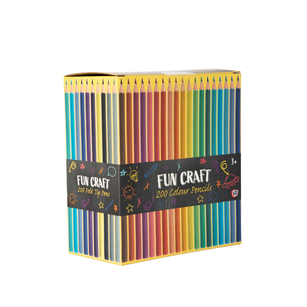 Fun Craft 200 Coloured Pencils