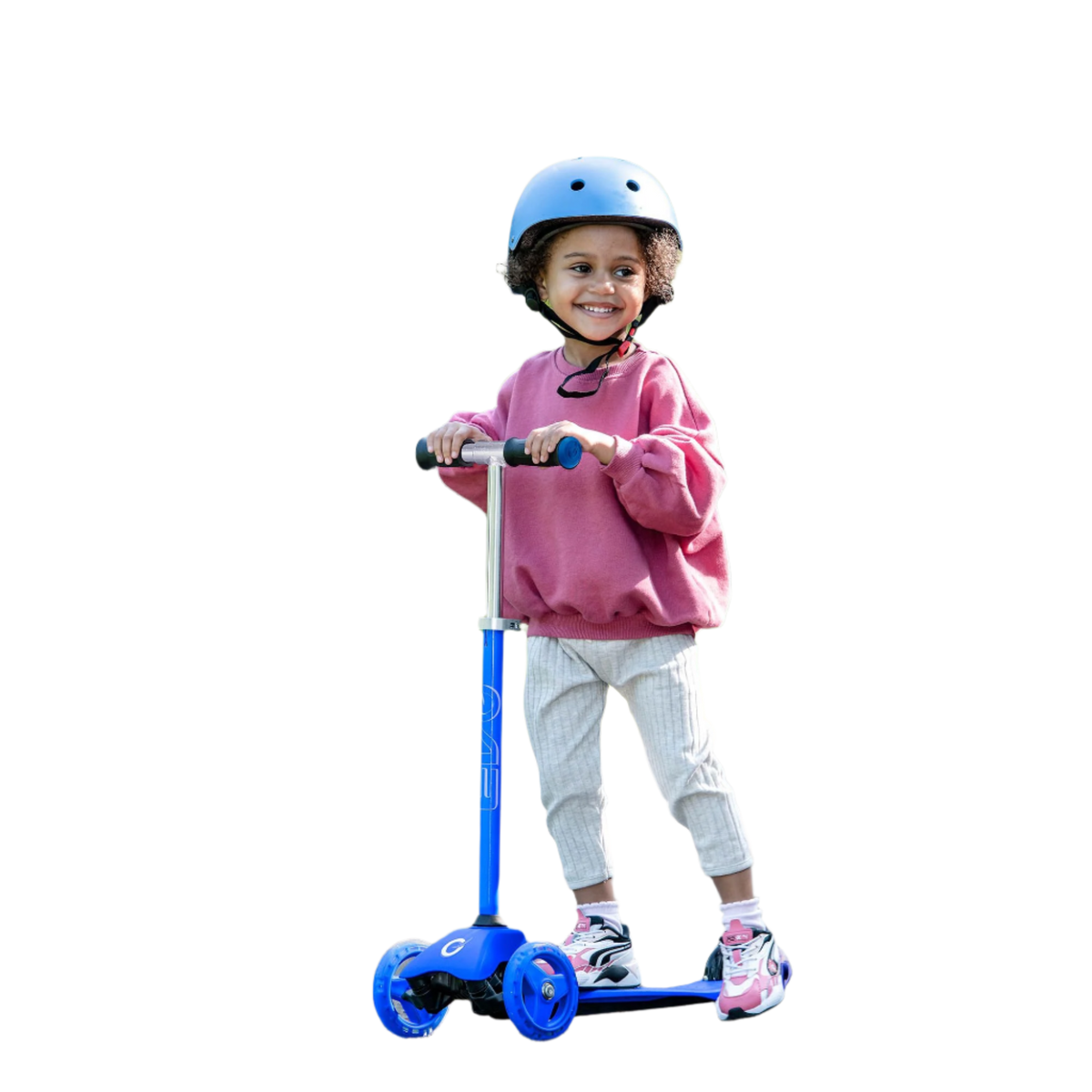 Evo 3-in-1 Cruiser Kinder-Rutscher und Roller, Blau