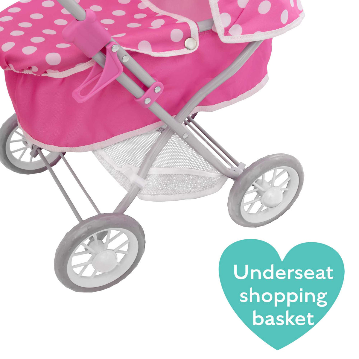 Dolly Tots Cutie Dolls Pram Prams