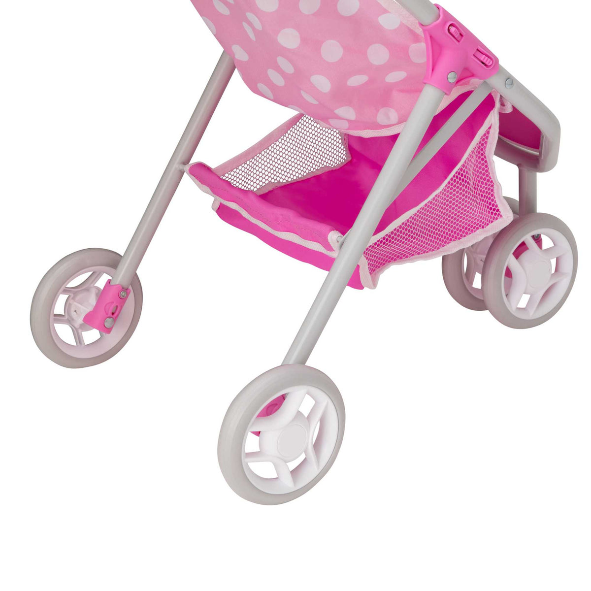 Childrens Dolls Pram, Childrens Dolls, Dolls Accessories, Dolly Tots Prams, Dolls Stroller, Single Stroller, Childrens Buggy, Pink Dolls Stroller, Jogger Dolls Pram