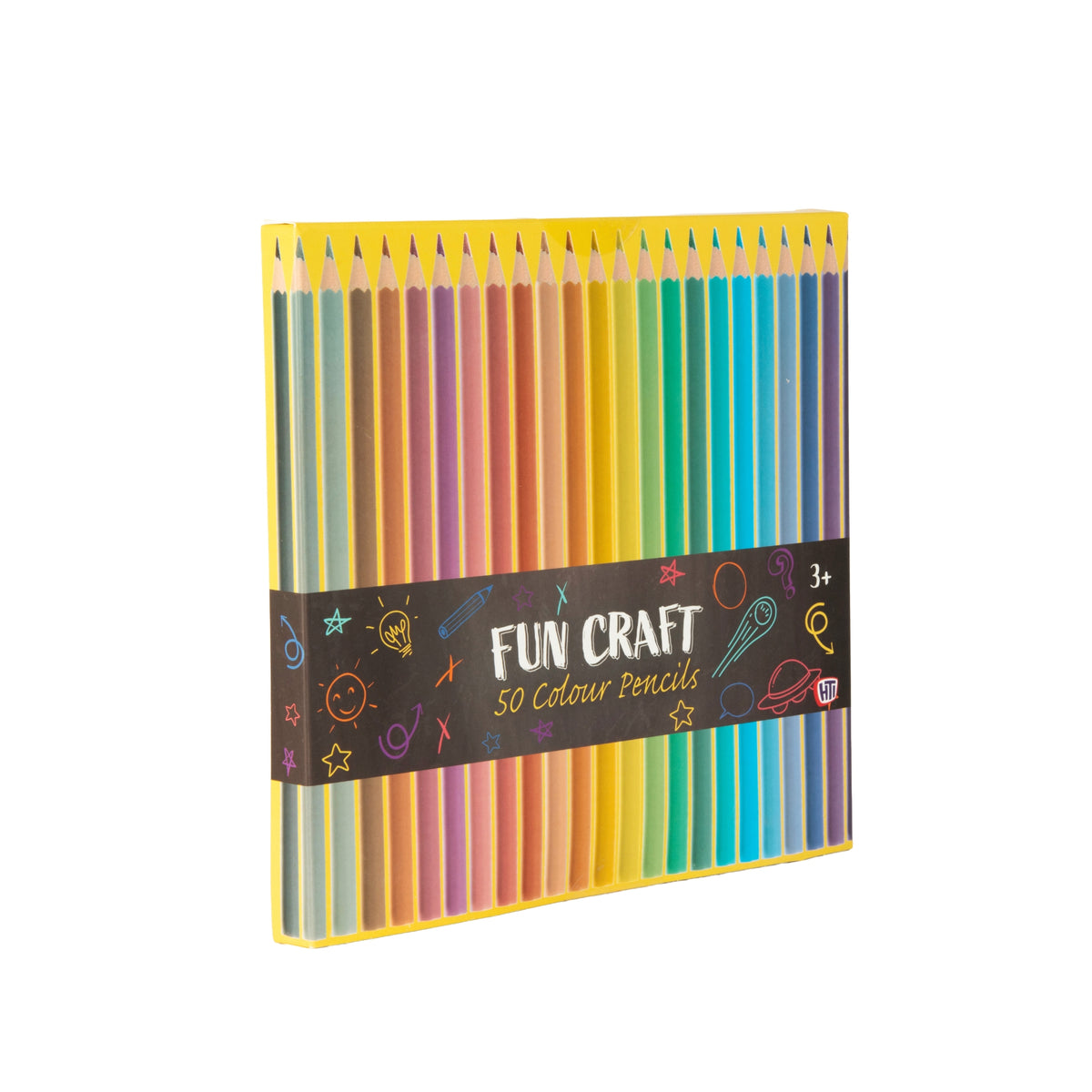 Fun Craft 50 Coloured Pencils