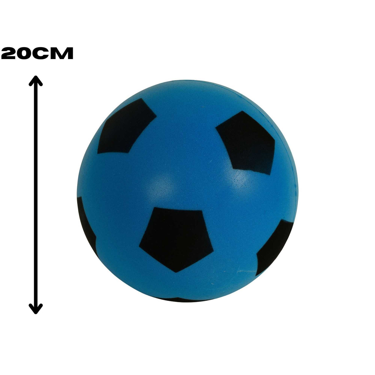 Foam Footballs | Pack of 3 | Blue, Yellow, Red Footballs