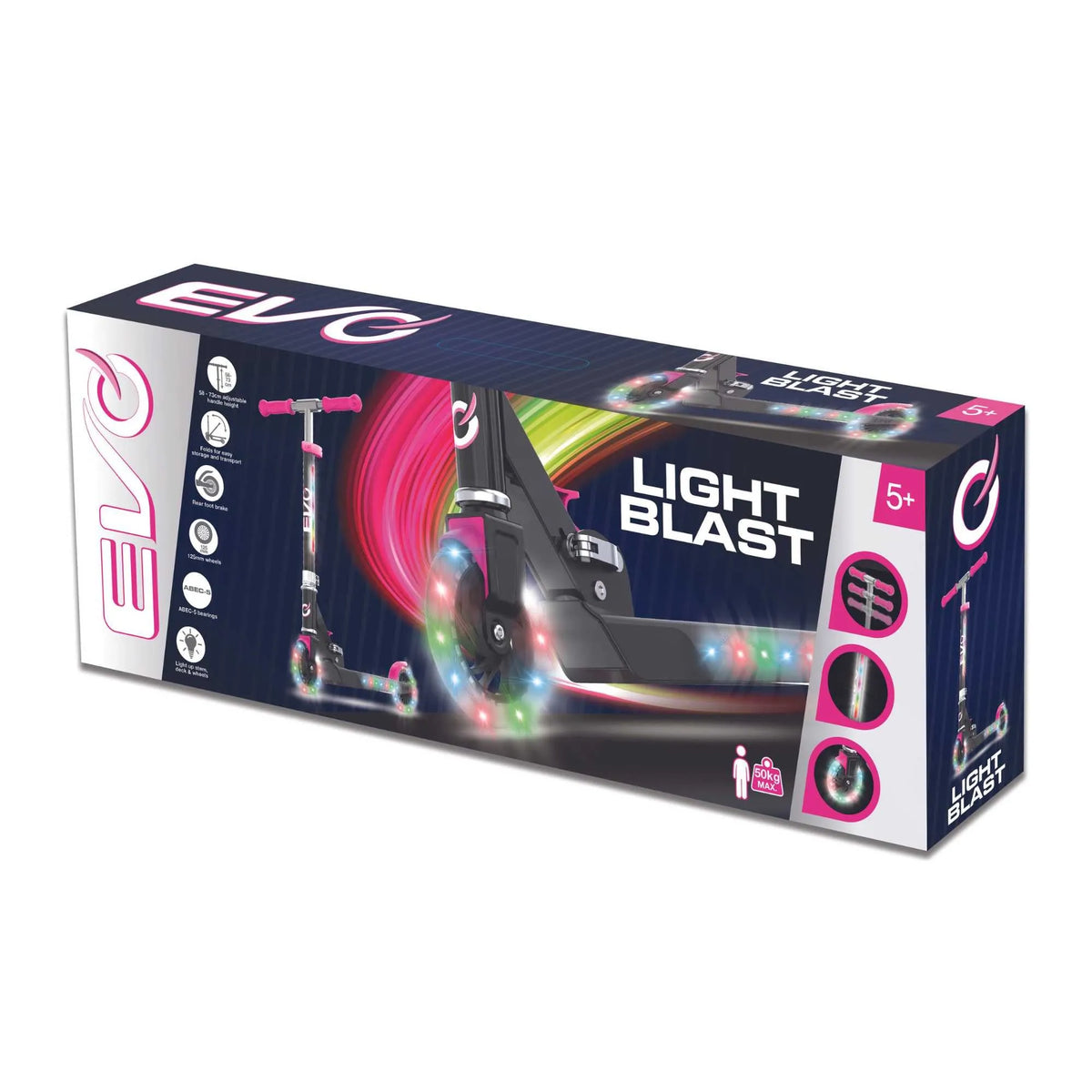 EVO Light Up Light Blast Scooter - Pink Scooters