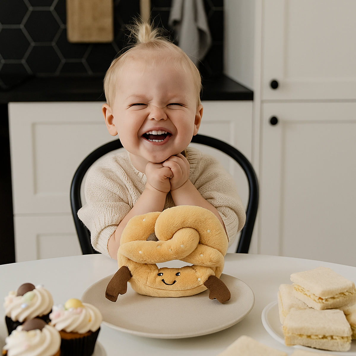 Pierre Pretzel Plush Toy Soft Toys