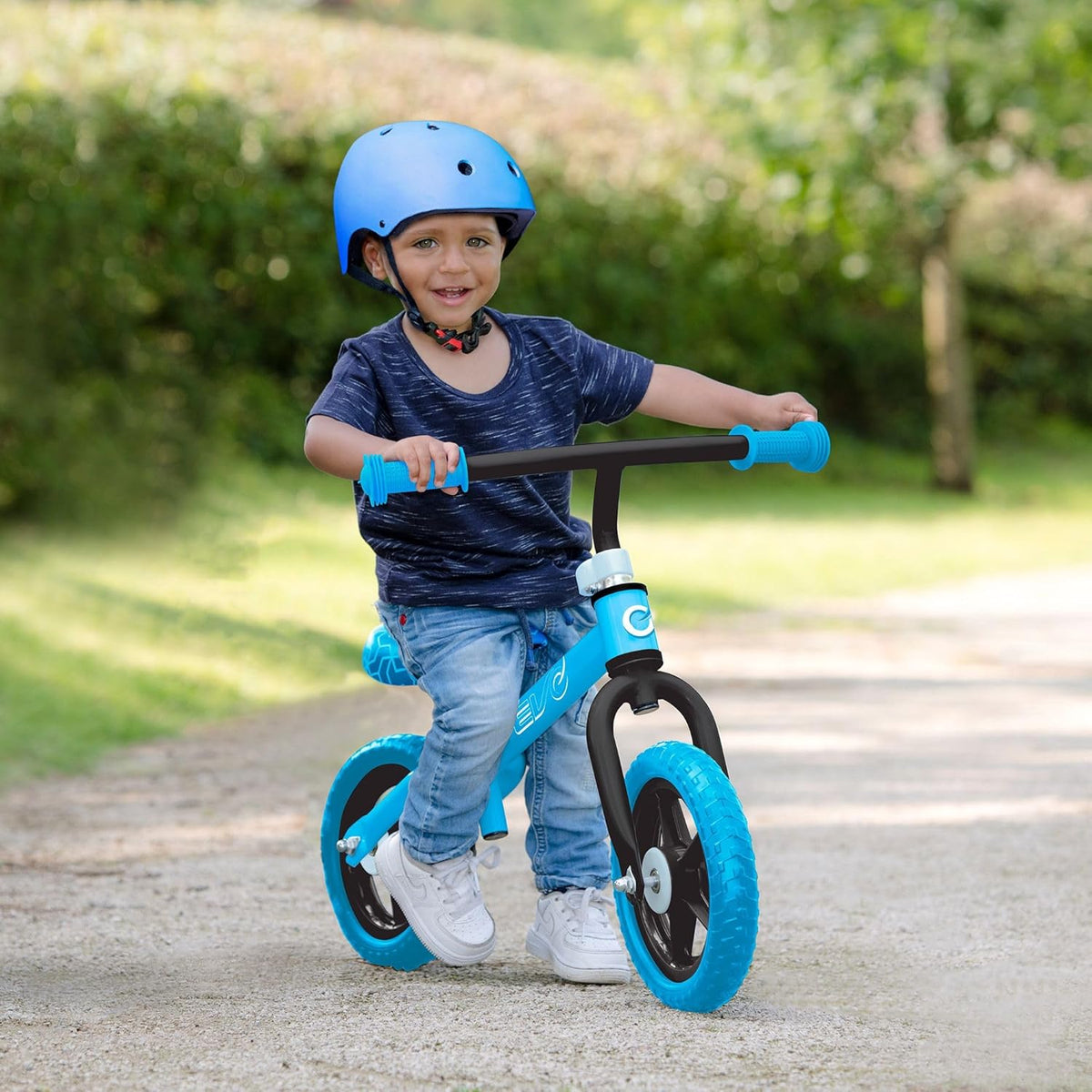 EVO 10&quot; Balance Bike - Blue &amp; Black