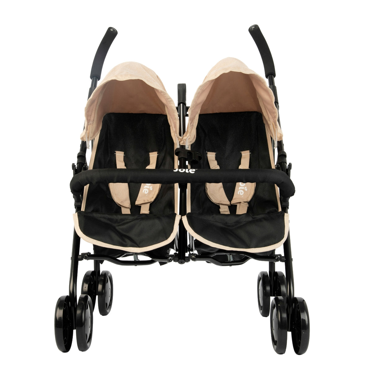 Joie Aire Twin Dolls Stroller - Stone &amp; Black