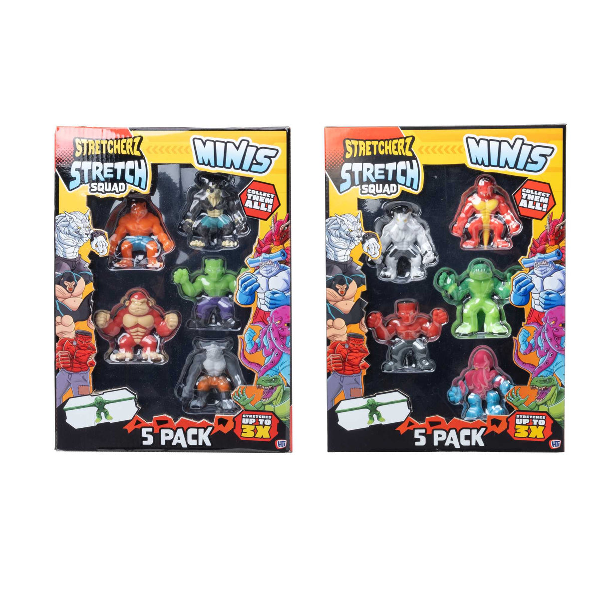 Stretcherz Mini Stretch Squad - 5 Pack Sensory Toys