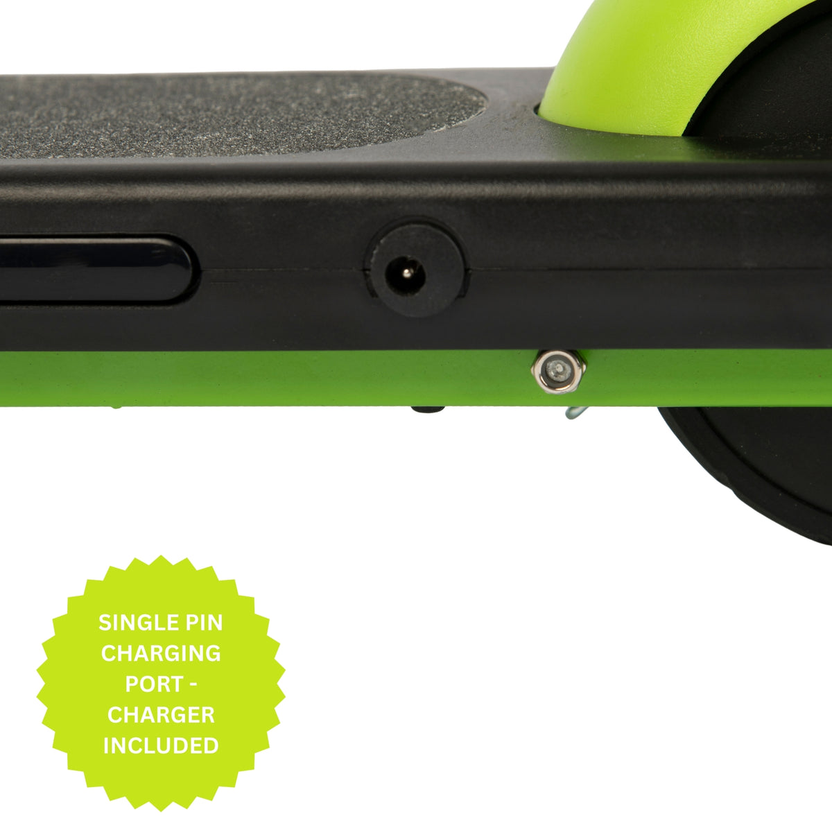 ATOM Light Up Electric Lightening Scooter - Lime Green