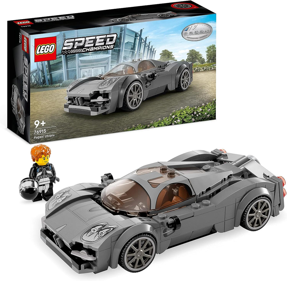 LEGO Speed Champions 76915 Pagani Utopia Model Race Car Toy