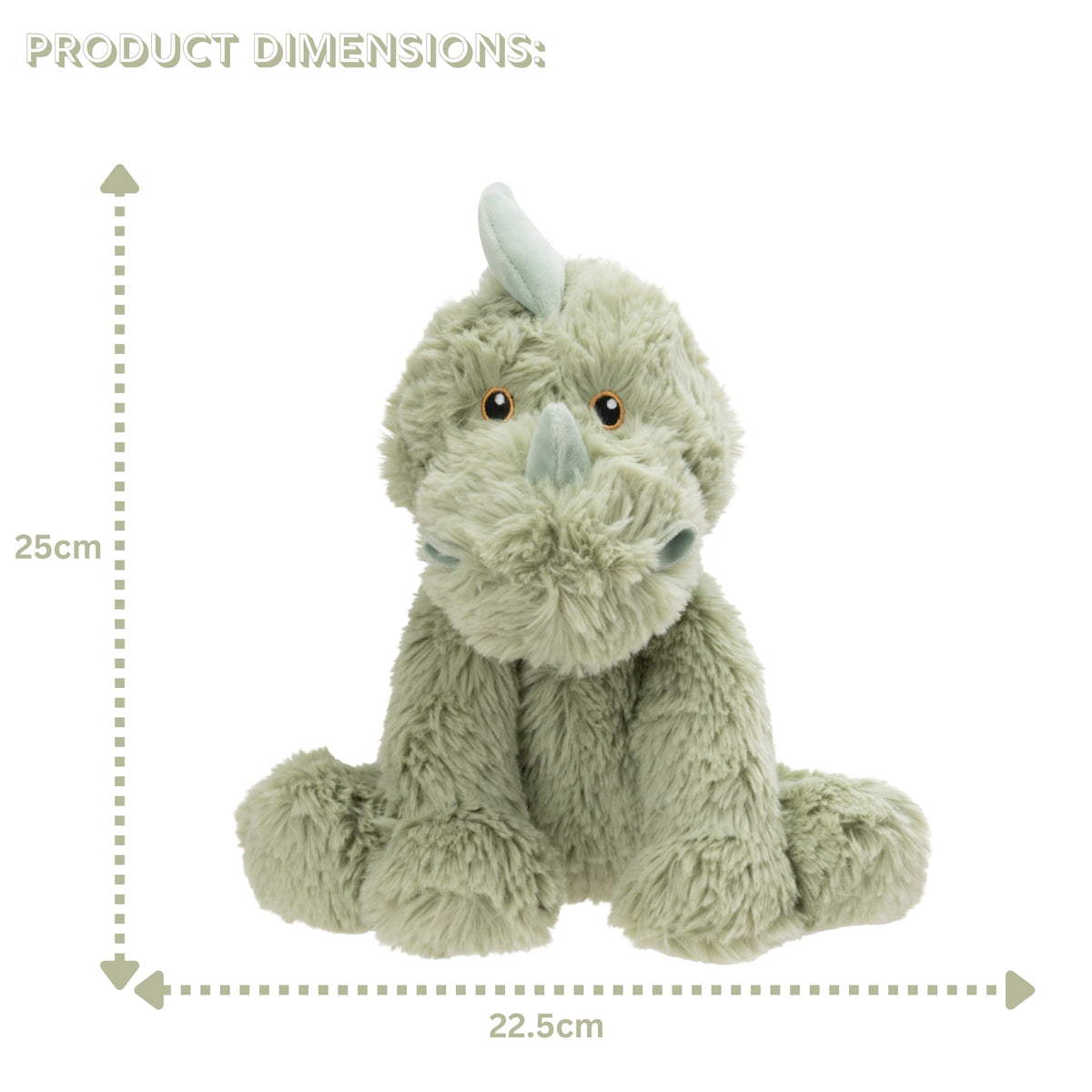 Bella &amp; Bee Soft Plush Teddy - Dino