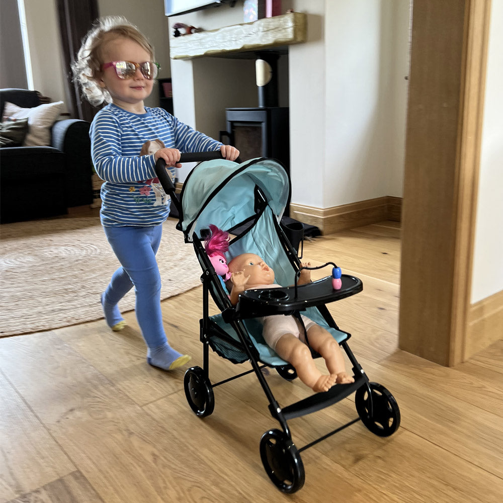 Chicco Ulala Playtime Dolls Pushchair - Blue Pushchairs