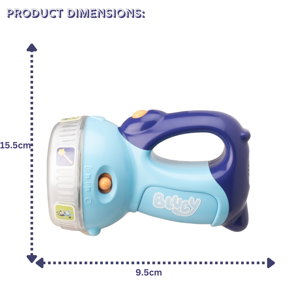Bluey Colour Changing Torch
