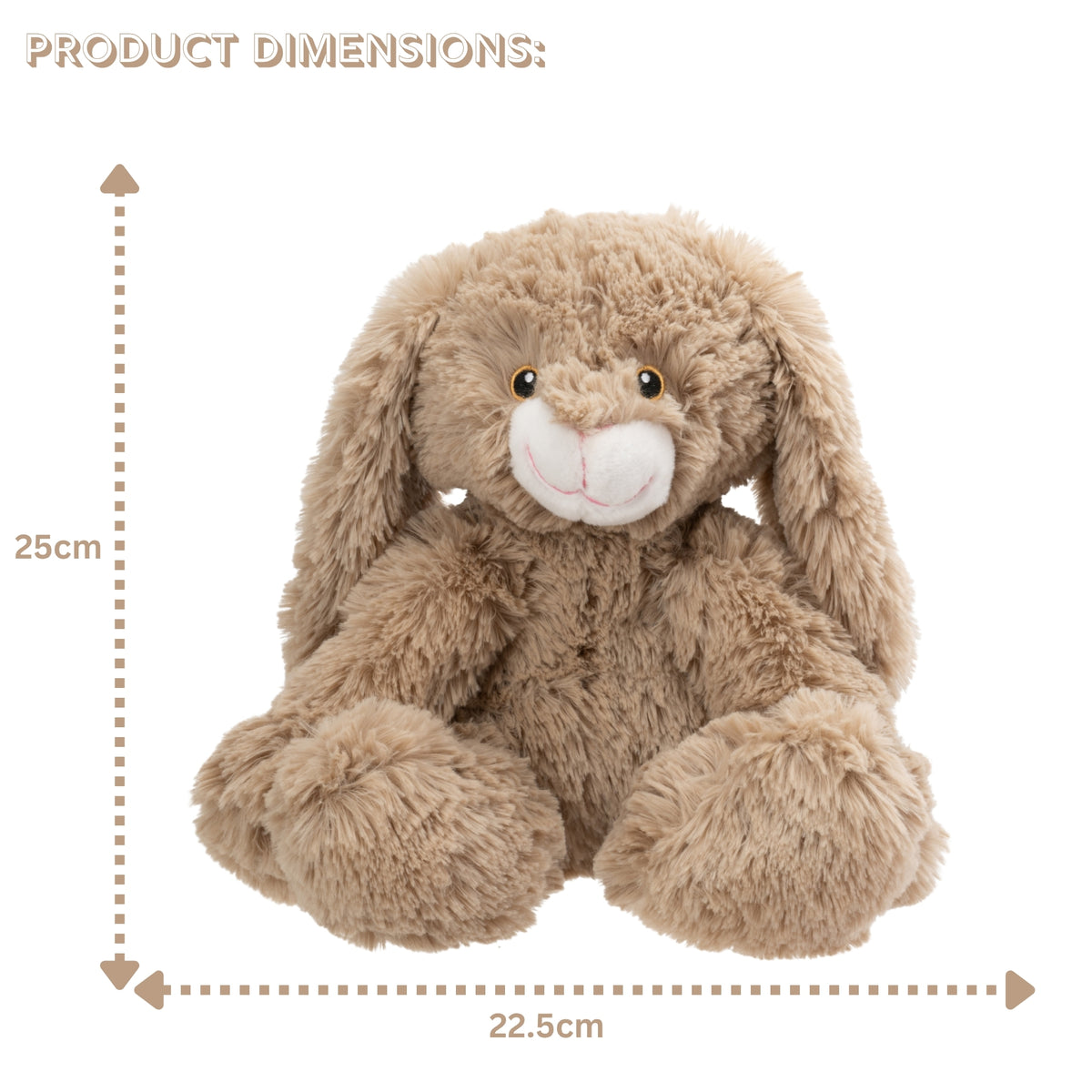 Bella &amp; Bee Soft Plush Teddy - Bunny Rabbit