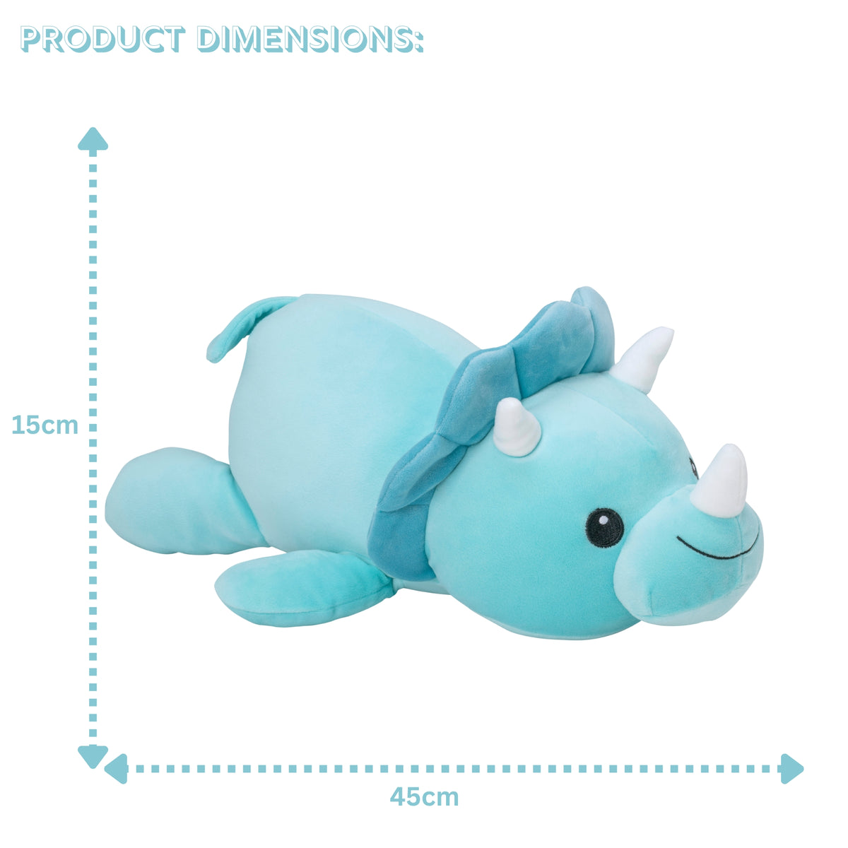 Cosy Cuddles Animal Plush Cushion - Dino