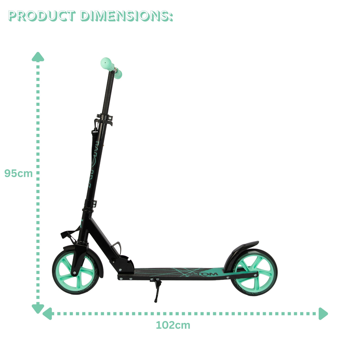 ATOM FlexiMax Scooter - Teal