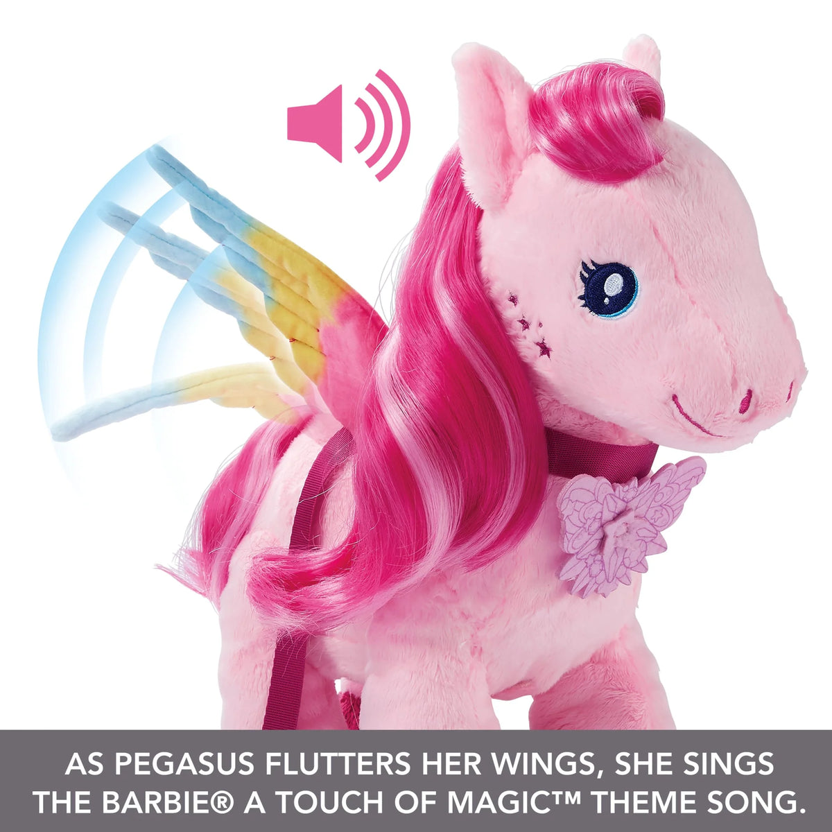 Barbie A Touch Of Magic Pegasus and Accessories Soft Toys
