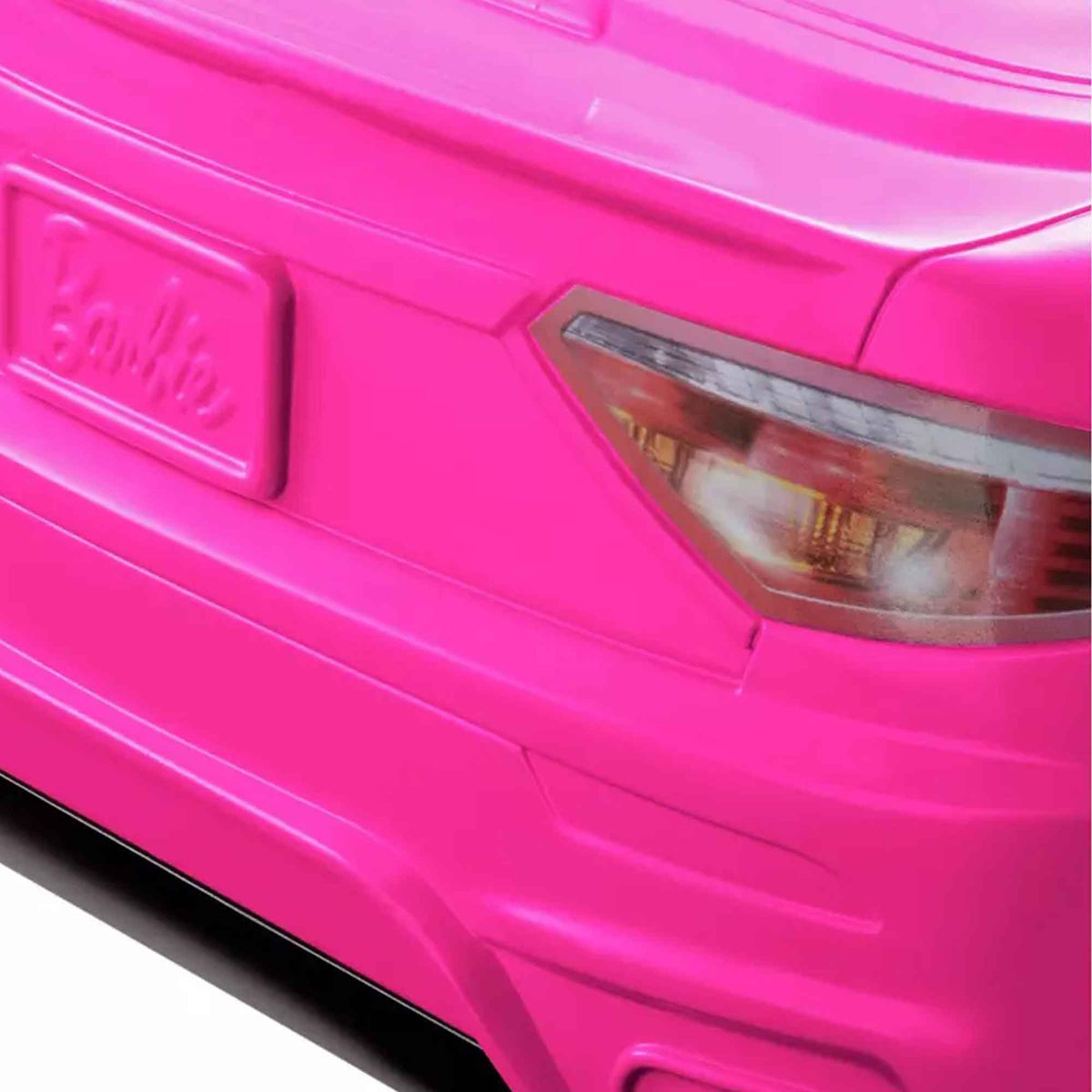 Barbie Pink Convertible 2-Seater Vehicle with Rolling Wheels