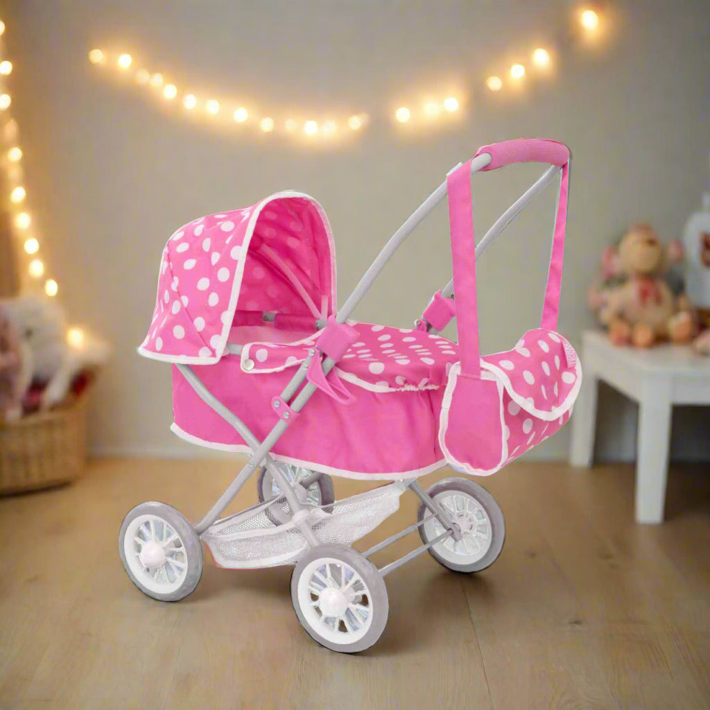 Dolly Tots Cutie Dolls Pram Prams