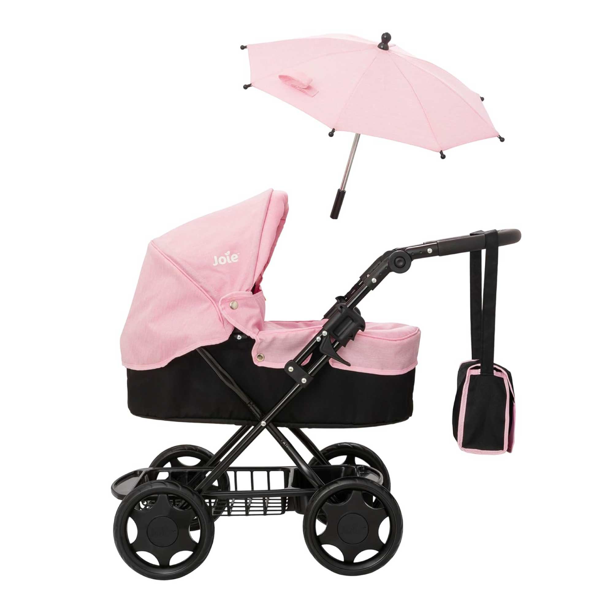 Joie Junior Classic Pram - Includes Handheld Parasol & Changing Bag Prams