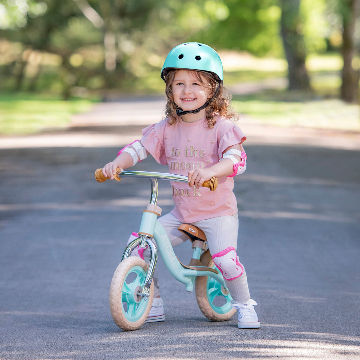 ATOM 10&quot; Glider Balance Bike - Mint Green Balance Bike