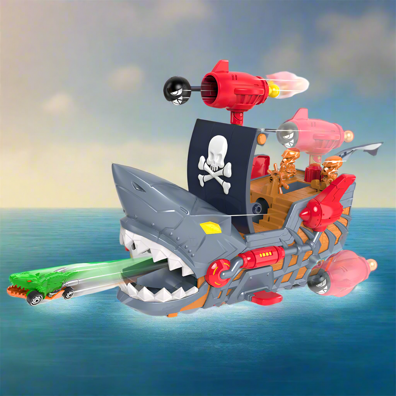 Teamsterz Pirate Ship Car Launcher - Includes 1 Car