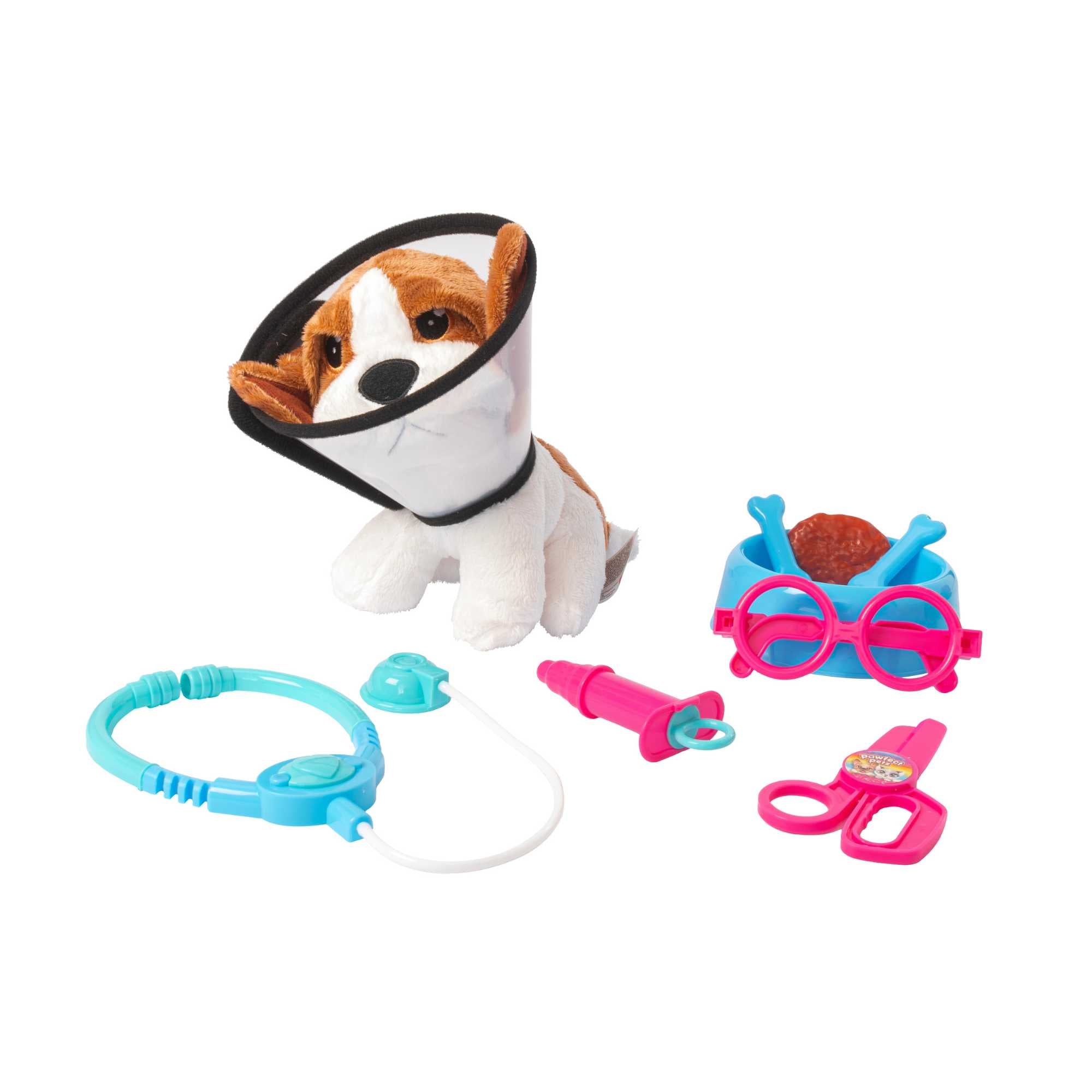 Pawfect Pets Vet Set Plush Dog Vet Tools for Kids 3+