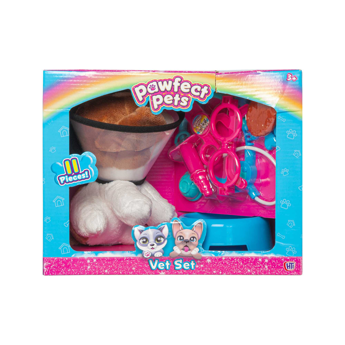 Pawfect Pets Vet Set - 11 Pieces Soft Toys