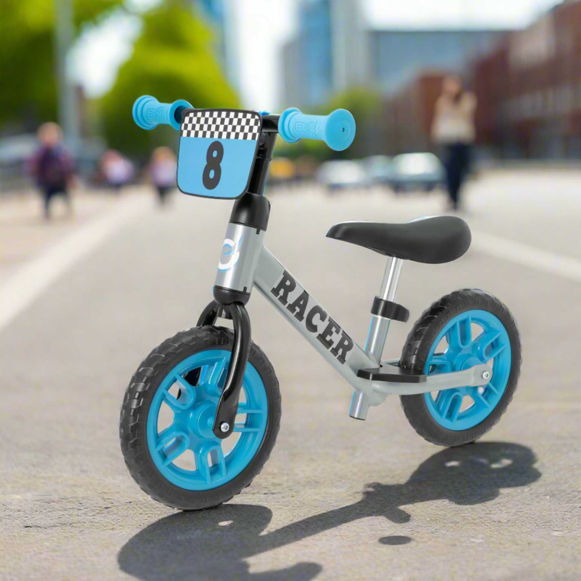 Evo 10" Racer Balance Bike - Blue