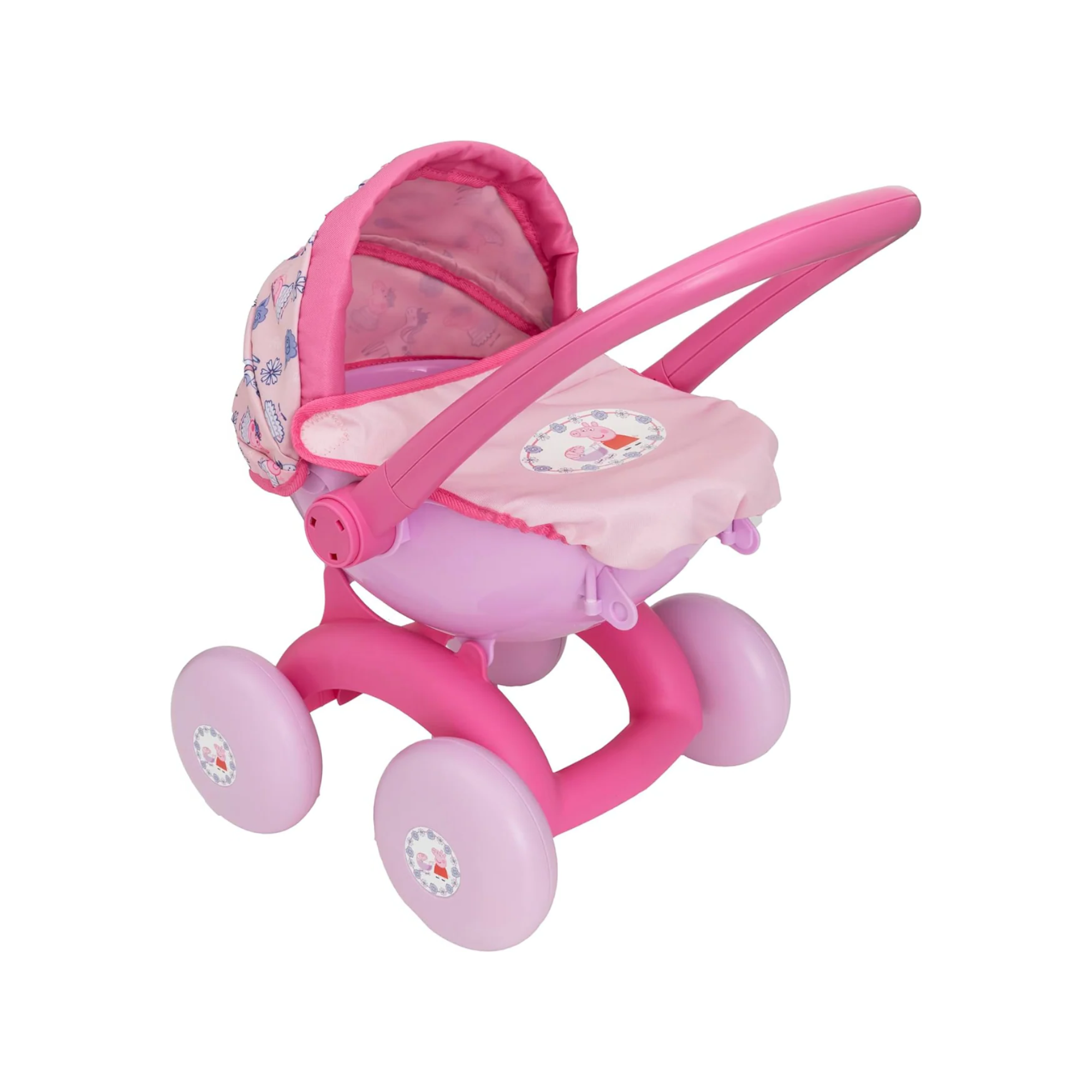 Peppa Pig 4 in 1 Pram Pink