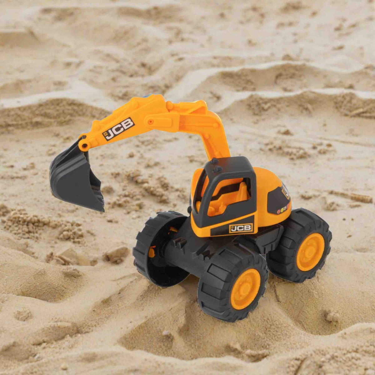 Teamsterz JCB 7&quot; Excavator Construction Truck Construction Vehicles