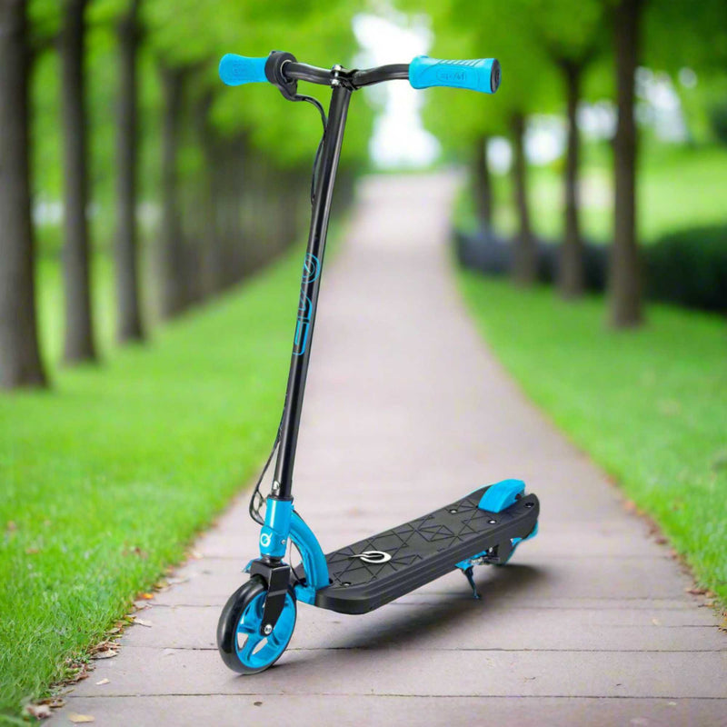 Stylish and sleek Evo Electric Scooter in Teal for kids aged 6 and up, perfect for fun and easy rides