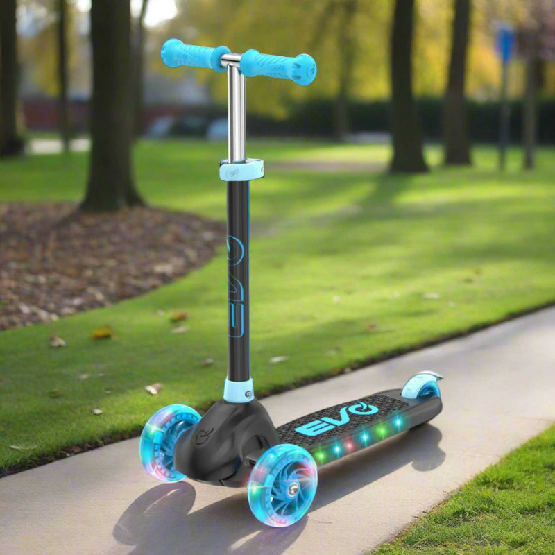 EVO Eclipse Light Up Scooter - Blue