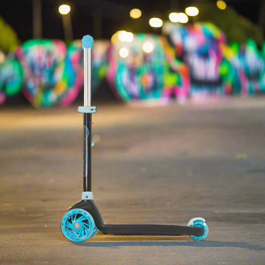 EVO Eclipse Light Up Scooter - Blue