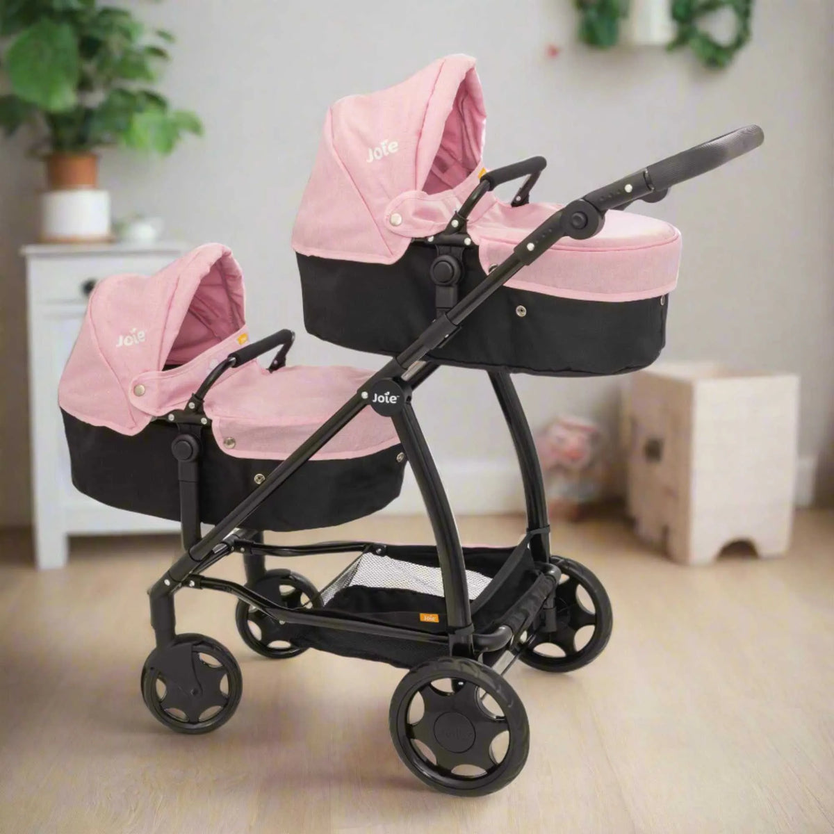 Joie Evalite Twin Dolls Pram - 9 Play Modes Prams