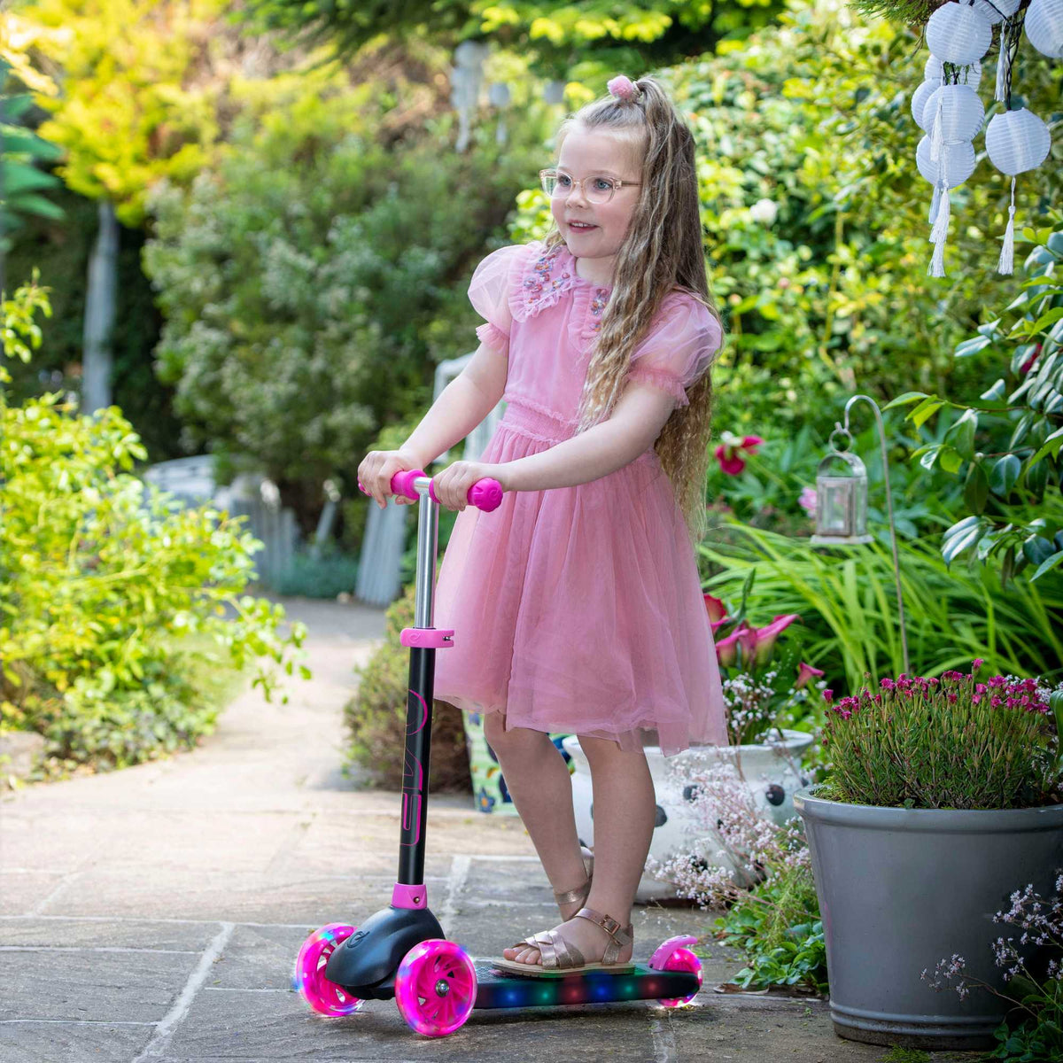 EVO Eclipse Light Up Scooter - Pink Scooters