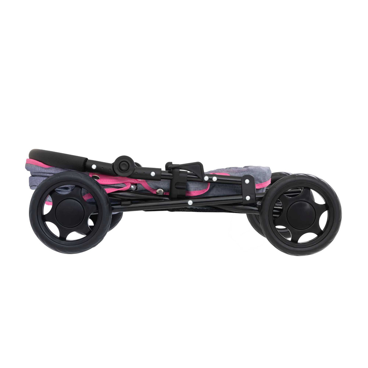 Mamas and Papas Junior Sweet Dreams Dolls Pram, featuring a vintage-inspired design with sturdy frame, adjustable handle height, and smooth-rolling wheels, perfect for imaginative play with dolls.