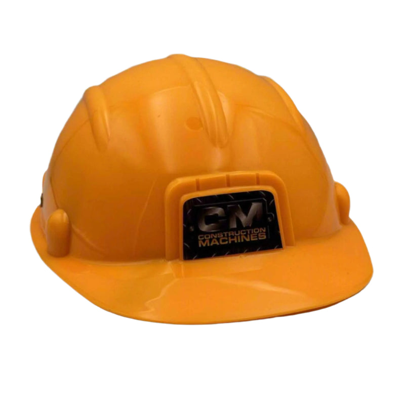 Childrens Yellow Hard Construction Helmet Fancy Dress