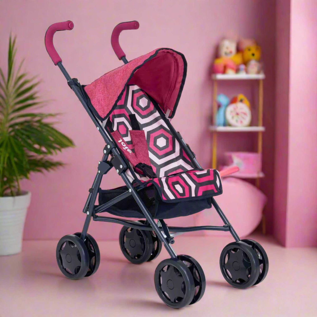 Joie – Junior Nitro – Puppenkinderwagen mit geometrischem Aufdruck