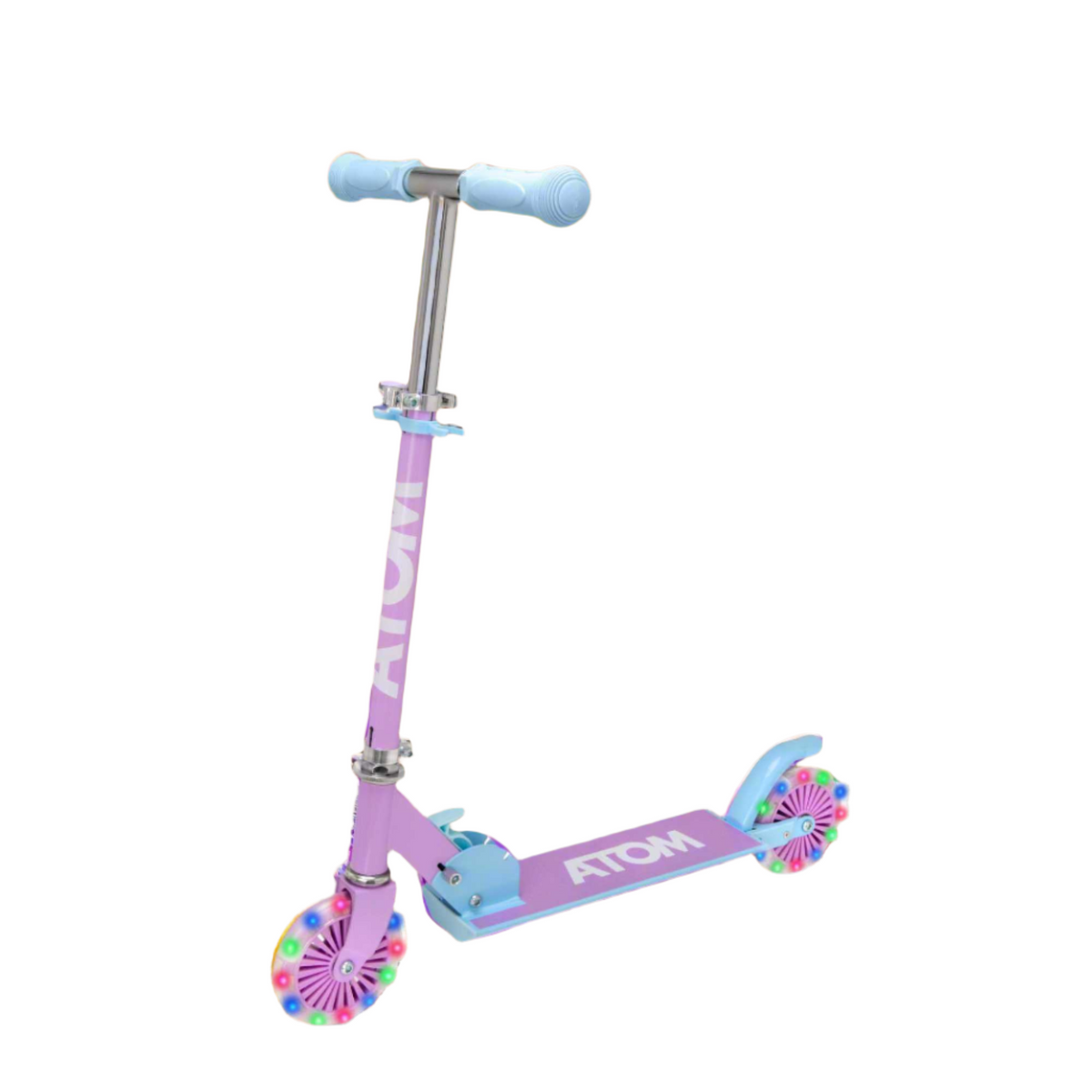 ATOM Light Up Inline Scooter - Lilac