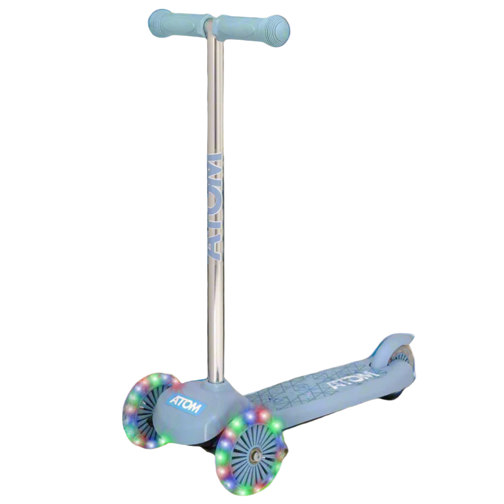 ATOM Light-Up Move 'N' Groove Scooter - Blue