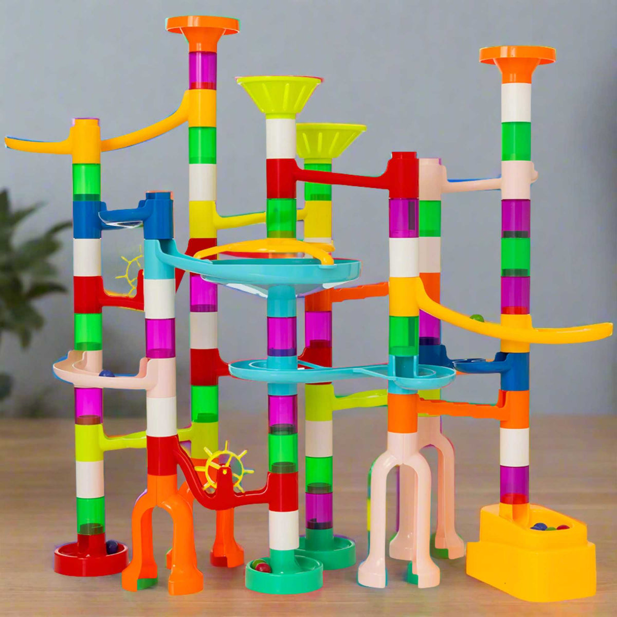 Marble Run Family Game.