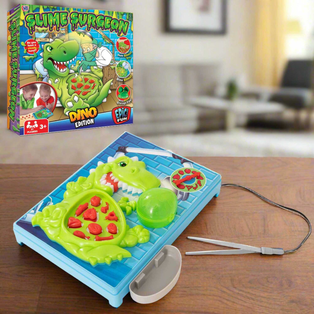 Slime Surgeon Game - Dinosaur Edition Boxed Family Games