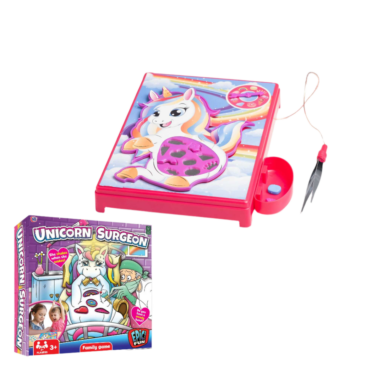 Unicorn Shaking Surgeon Boxed Family Games