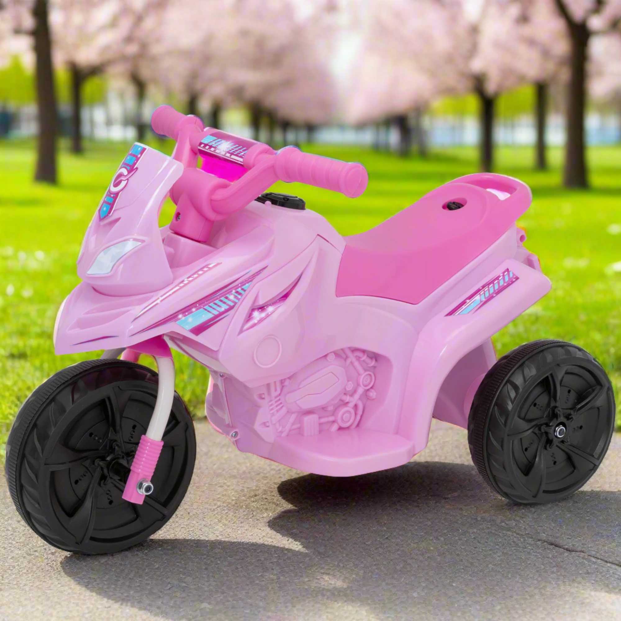 Pink push trike hotsell