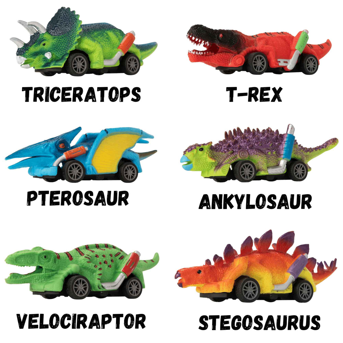 Teamsterz Beast Machine Pull-Back Dino Racers